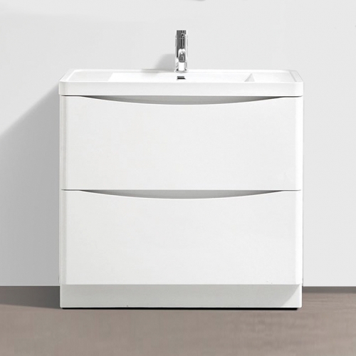 Voda Design Zen 900mm Floor Standing Vanity Unit with Basin