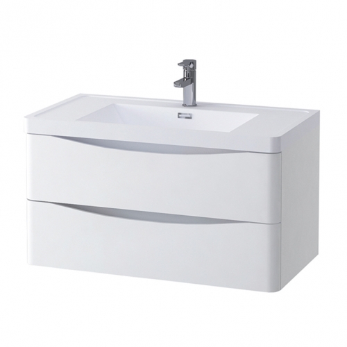 Synergy Kiev 900mm Wall Mounted Vanity Unit with Basin
