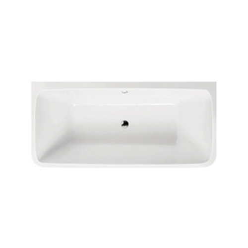 Freestanding Back To Wall Square Bath 1800mm - Kilmory By Synergy