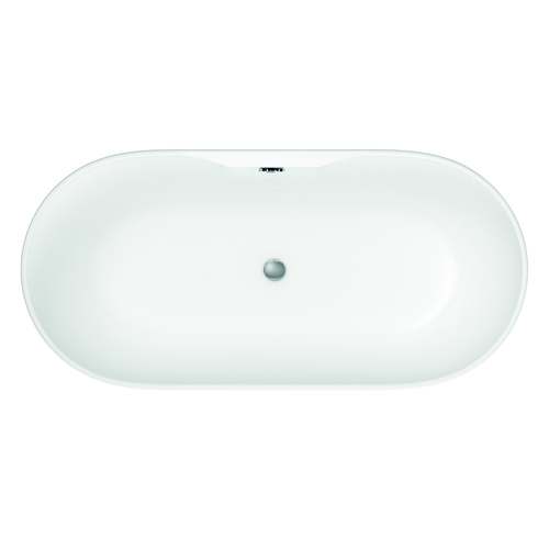 Freestanding Modern Double Ended bath 1700 x 765 mm - Kingston by Synergy 