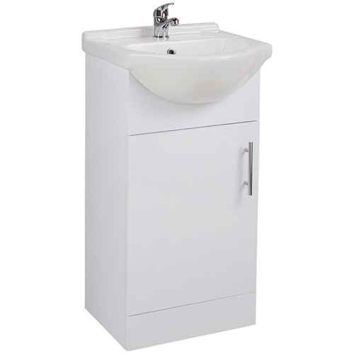 Kass 450mm 1 Door Vanity Unit & Basin