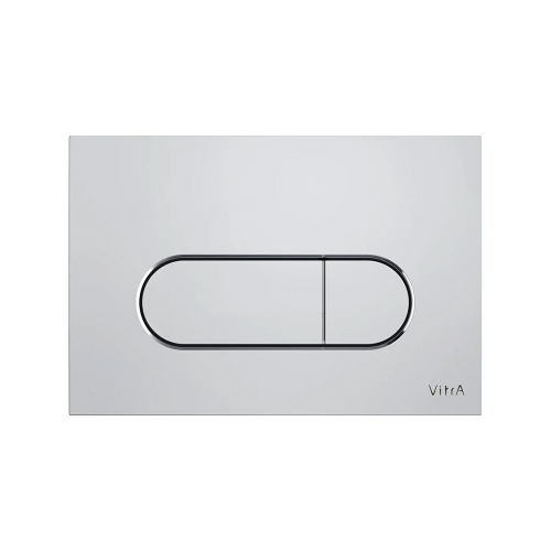 Vitra Loop Round Flush Plate - Chrome
