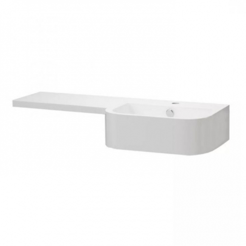 TAVISTOCK MATCH 1000mm ISOCAST BASIN RIGHT - WHITE - MA1BR