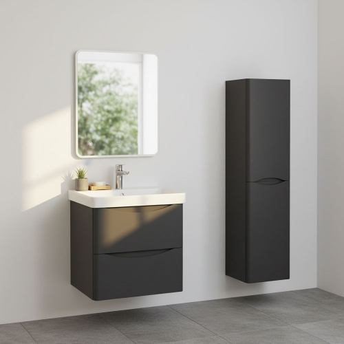 600mm Bathroom Bundle - Matt Anthracite - VODASUITE7