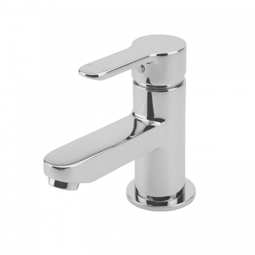 Mini Mono Basin Mixer With Lollipop Handle (Chrome)