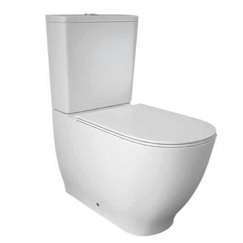 Rak Moon Fully Back To Wall Toilet & Cistern (Seat Sold Separately)