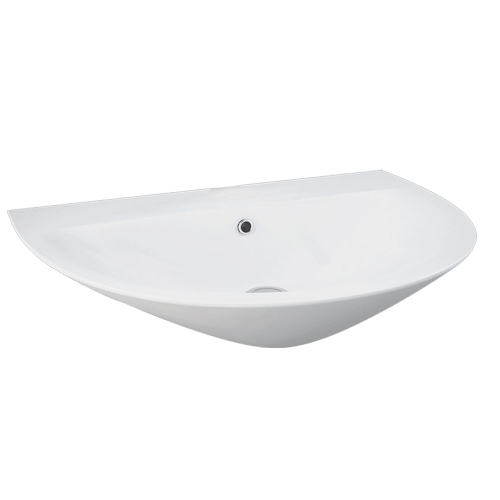 RAK Morning 55cm Semi Recessed Basin 1th