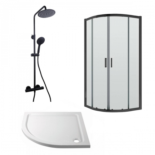 Shower Enclosure Deal - Black - VODASUITE5