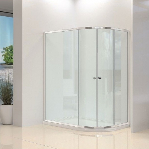 Synergy Vital/Avon 4mm Sliding Door Offset Quadrant Shower Enclosure