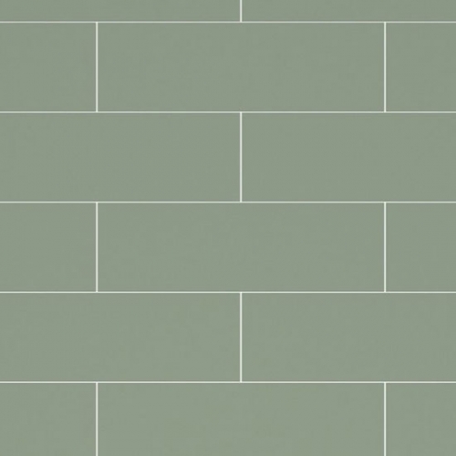 Fibo Urban - 2.4m x 0.6m Wall Panel - Olive Green (Metro Brick) - Pack Of 2