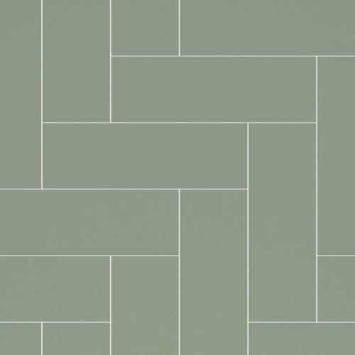 Fibo Urban - 2.4m x 0.6m Wall Panel - Olive Green (Straight Herringbone) - Single