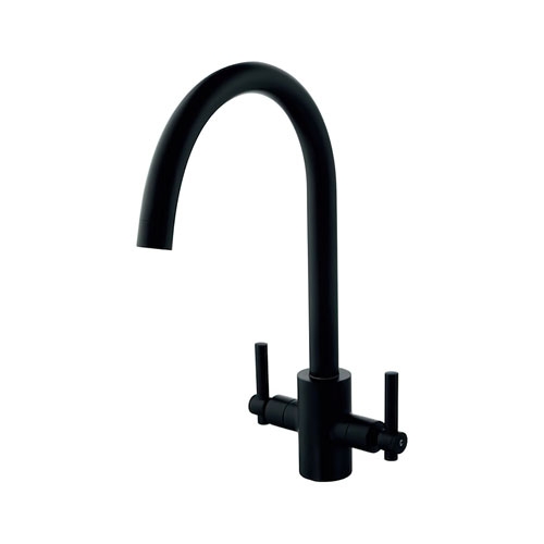 Matt Black Mono Sink Mixer (Peggy Sue By Tre Mercati)