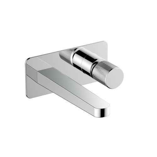 Rak Amalfi Wall Mounted Basin Mixer Chrome