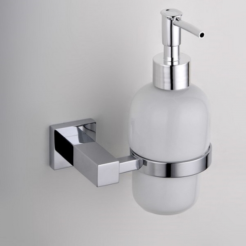 RAK Ceramics Cubis Soap Dispenser and Holder