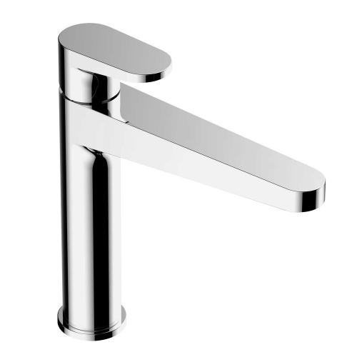 Rak Ischia Mid Height Basin Mixer Chrome