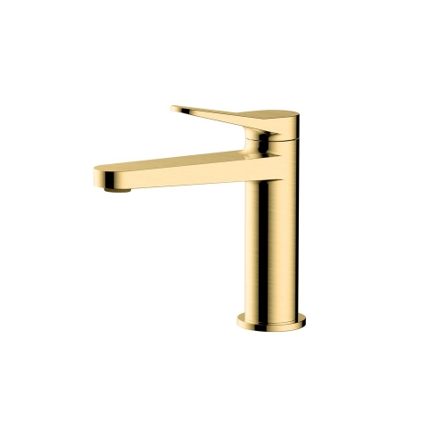 Rak Petit Round Basin Mixer Gold