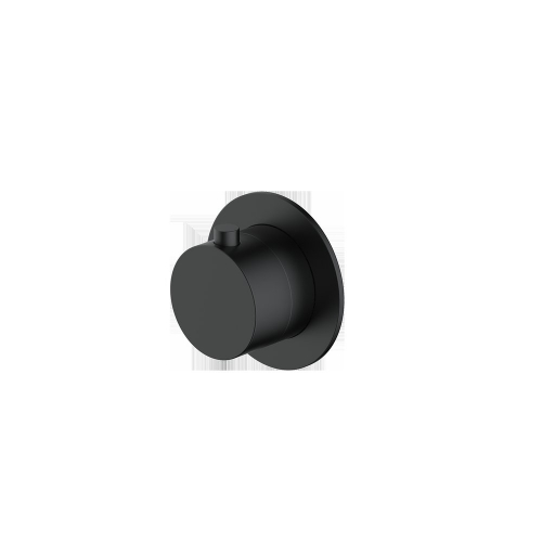 Rak Petit Round Concealed 2 Way Diverter Blk