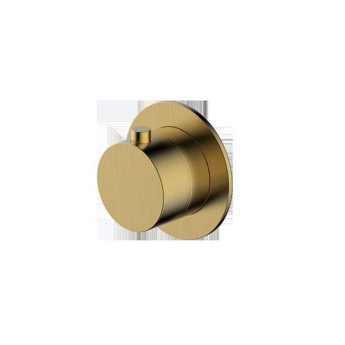 Rak Petit Round Concealed 2 Way Diverter Gld