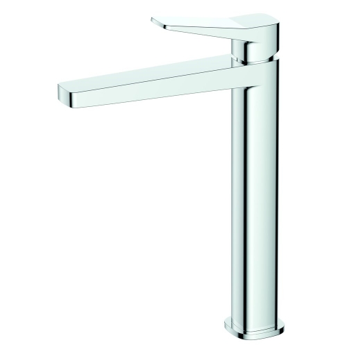 Rak Petit Square Tall Basin Mixer Chrome
