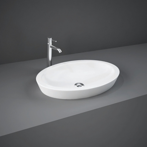 RAK Resort 58cm Oval Countertop Basin