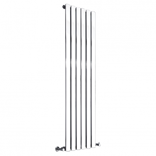 Revival Single Vertical White Radiator