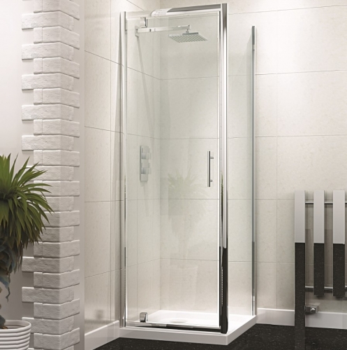 760mm 5mm Pivot Shower Door (Door Only)