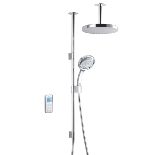 Mira Vision Dual Ceiling Fed Shower With Wireless Digital Control 1.1797.102 -  Pumped For Gravity