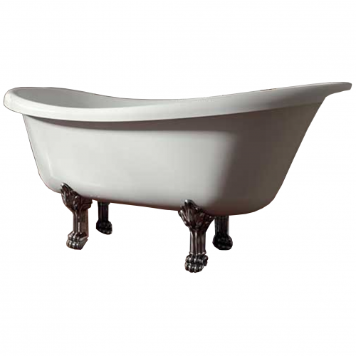 Voda Design Imogen Solid Surface Stonecast Slipper Bath