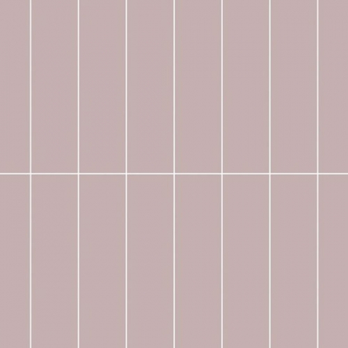 Fibo Urban - 2.4m x 0.6m Wall Panel - Dusky Pink (Stacked Subway) - Pack Of 2