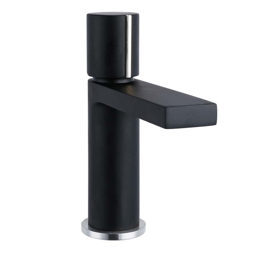 Black Basin Mixer - By Voda Design