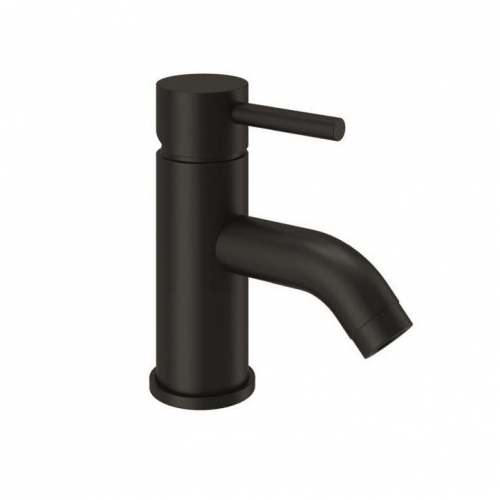 Black Mini Mono Basin Mixer - Series XB by Voda Design