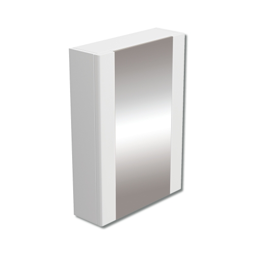 Synergy Newa Mirror Single Door White Cabinet