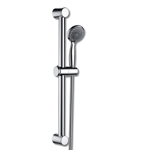 Round Slide Shower Rail Kit With Elbow