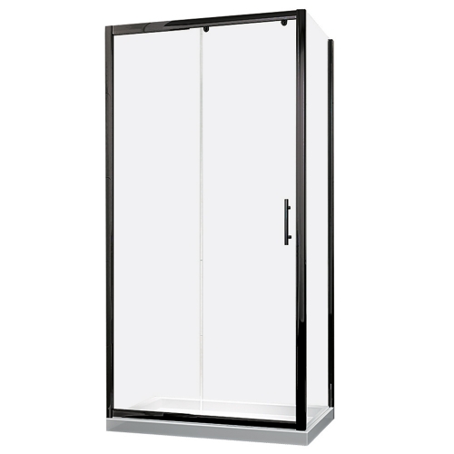 1400mm Black Slider Door - Kaso Black By Voda Design