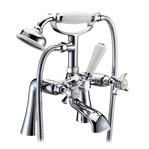 Tec Studio KF York Ball Traditional Bath Shower Mixer