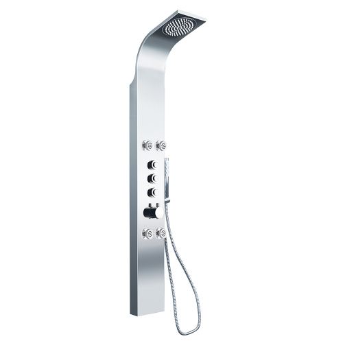 Jensen Edwards Deluxe Stainless Steel Dream Shower Panel