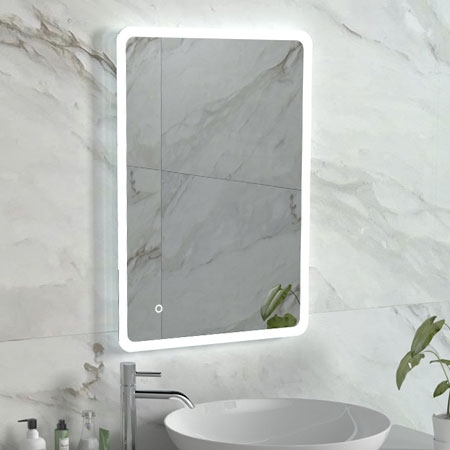500mm LED Strip Mirror & Touch Switch - By Voda Design