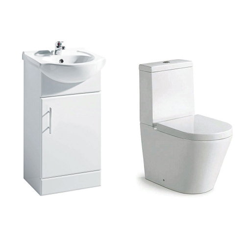 Navero 450mm Furniture & Toilet Bundle