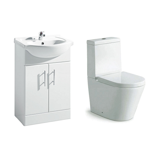 Navero 550mm Furniture & Toilet Bundle