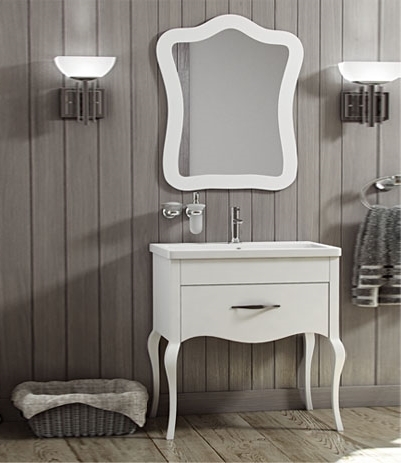 Paris Traditional Vanity Suite - Vanity, Basin & Mirror