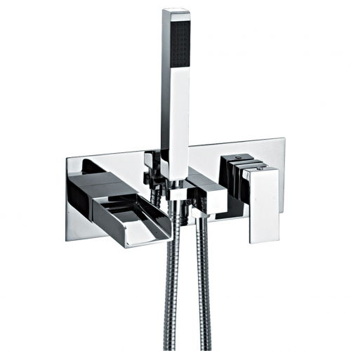 Wall Mounted Bath Shower Mixer - Series AO by Voda Design