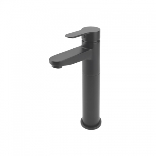 Black Tall Mono Basin Mixer - Lollipop Range