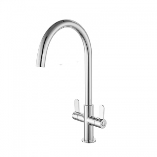 Emelia Kitchen Sink Mixer With Flat Lever Handles