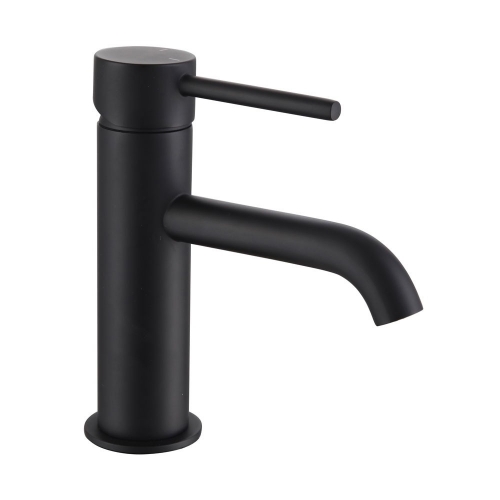 Black Mono Basin Mixer (Cold Start) - Series XB by Voda Design