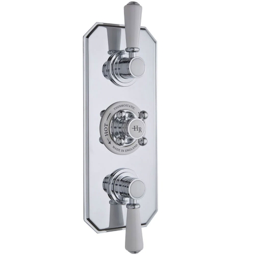 Hudson Reed White Topaz Triple Thermostatic Shower Valve TSVT003