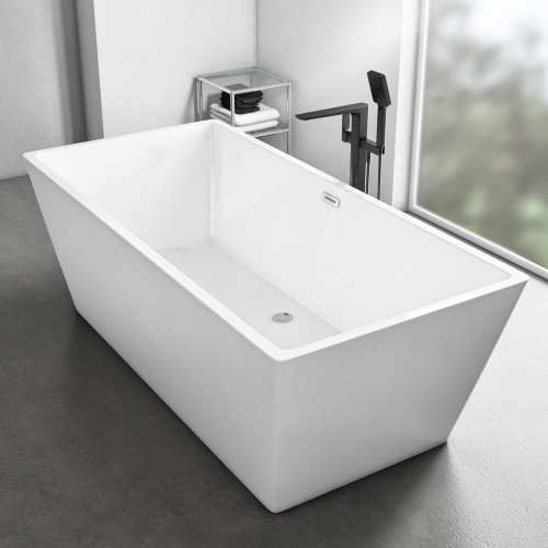 Freestanding Modern Double Ended Bath 1700mm - Martha By Voda Design