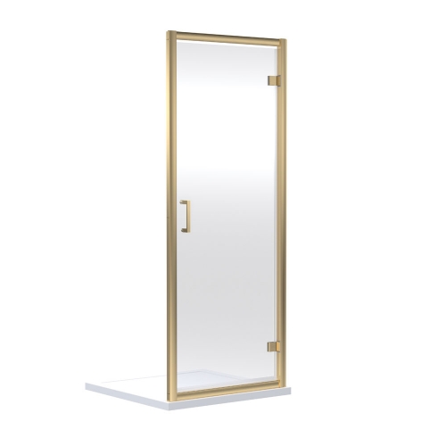 1900 x 900mm Hinged Shower Door - V-HNGE90BB-6