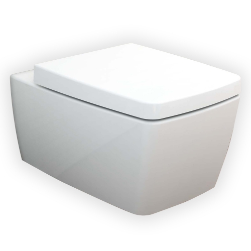 Vitra M Line Wall Hung Toilet and Soft Close Seat
