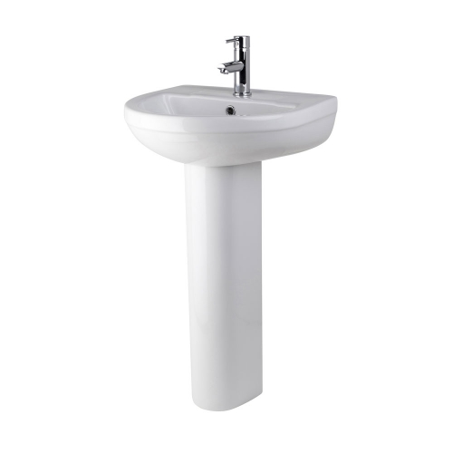 500mm Basin & Pedestal - VBAS005