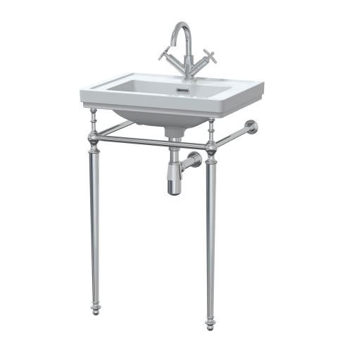 500mm 1TH Basin With Traditional Stand - VBAS008